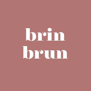 Logo brin brun