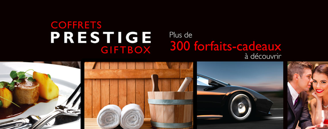 Guide cadeaux Coffrets Prestige