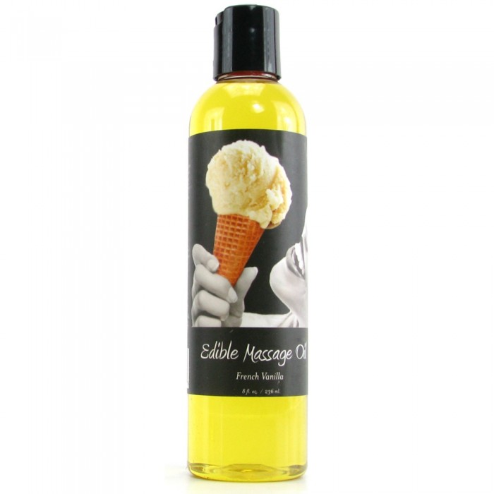 Huile de massage comestible (saveur vanille)