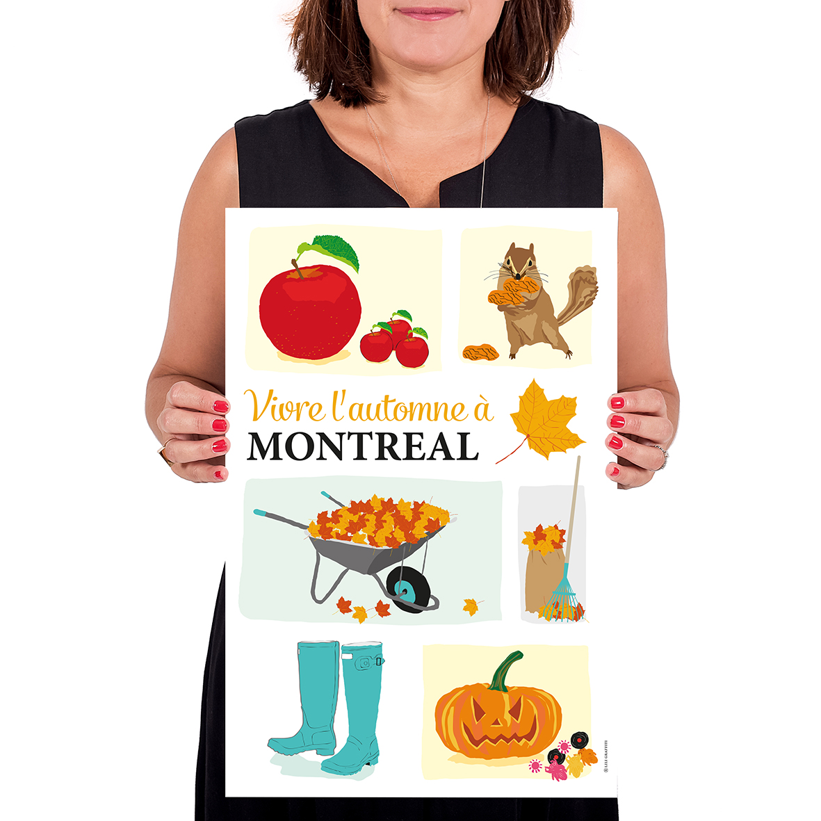 Affiche – Vivre l’automne à Montréal