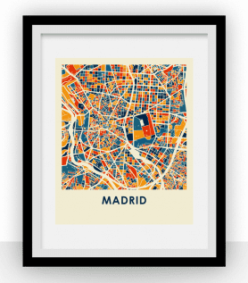 Affiche – Madrid