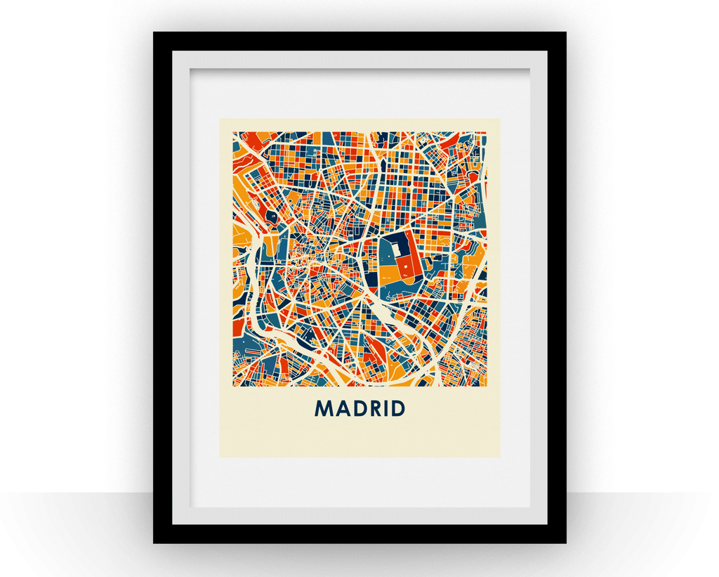 Affiche – Madrid
