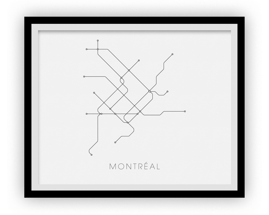 Affiche – Métro de Montréal
