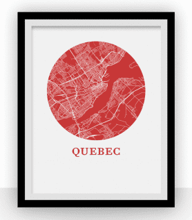 Carte de Québec – OMap
