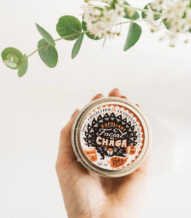 Exfoliant facial au Chaga