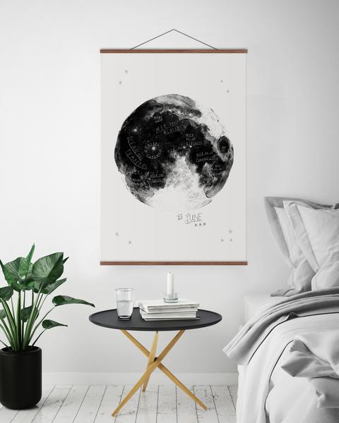 Affiche de la lune