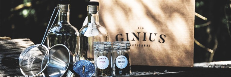 Faire son gin maison avec Ginius