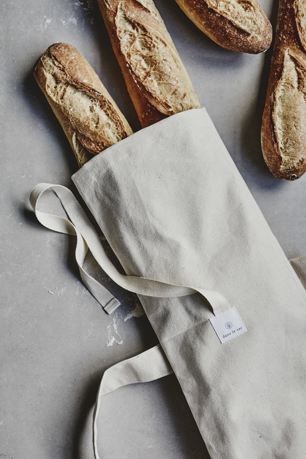 Sac à baguette en coton