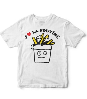 T-Shirt – J’aime la poutine