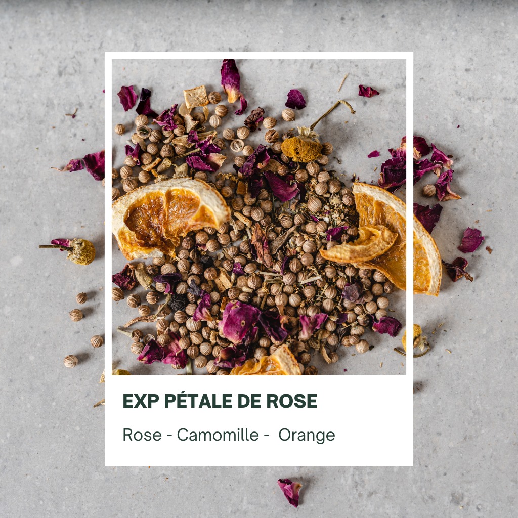 Recharge d'épices à Gin - Pétales de rose & concombre