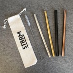 Pailles réutilisables à smoothie – Mixte