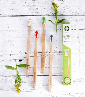 Ensemble – 4 brosses à dents OLA Bamboo