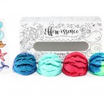 Boite à colorier - 4 crèmes glacées pour le bain