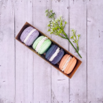 Savons artisanaux - Coffret de 4 macarons