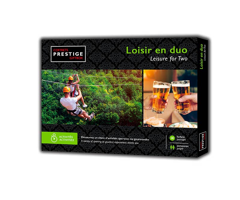 Coffret cadeau couple  COFFRET PLAISIR À DEUX