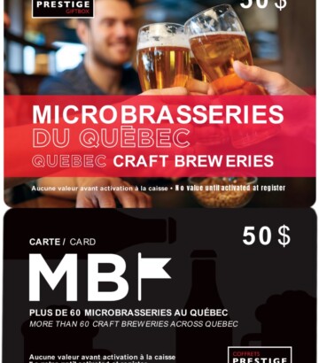 La Carte MB – Microbrasseries du Québec