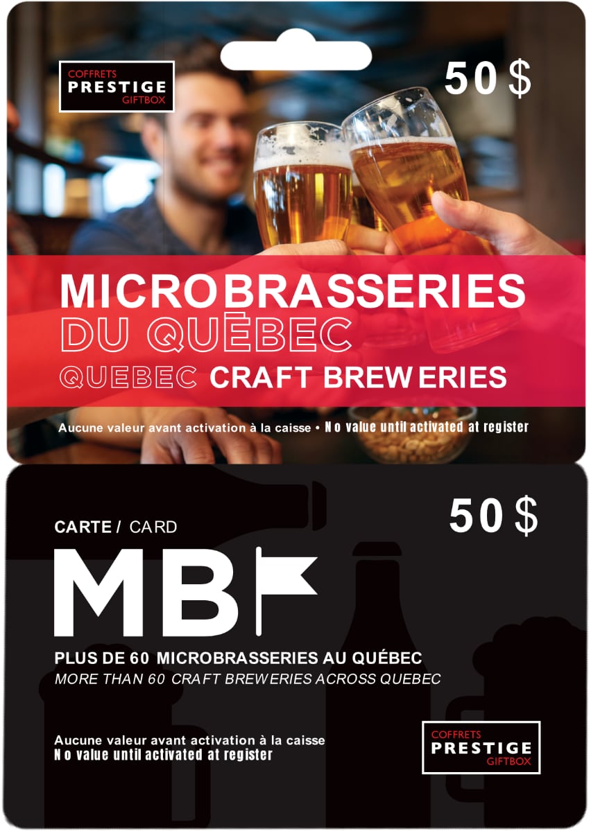 La Carte MB – Microbrasseries du Québec