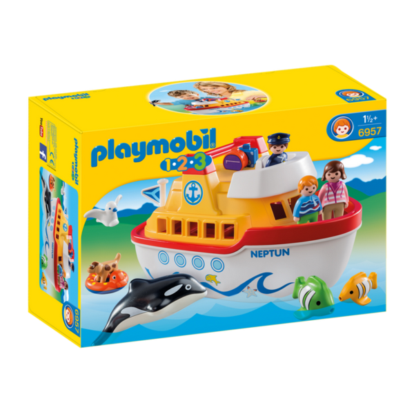 Cliquez ici pour acheter Playmobil – bateau transportable