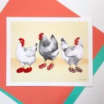 Affiche - Poulets en pantoufles phentex