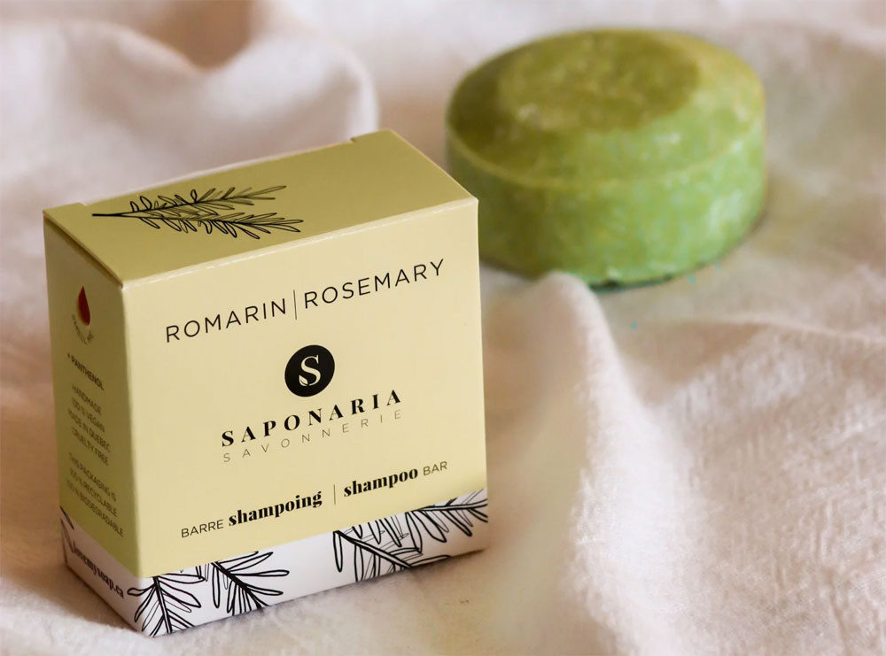 shampoing en barre Saponaria