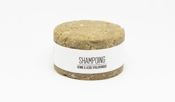 Shampoing en barre au Henné