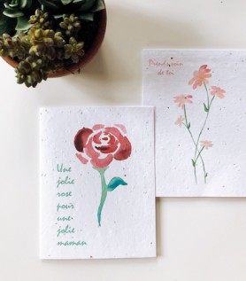 Fête des mères – Carte à planter