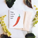 Fête des pères - Carte à planter