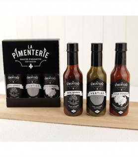 Trio de sauces piquantes – La Pimenterie