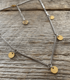 Collier – Mandala Doré