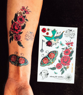 Tattoo temporaire À fleur de peau