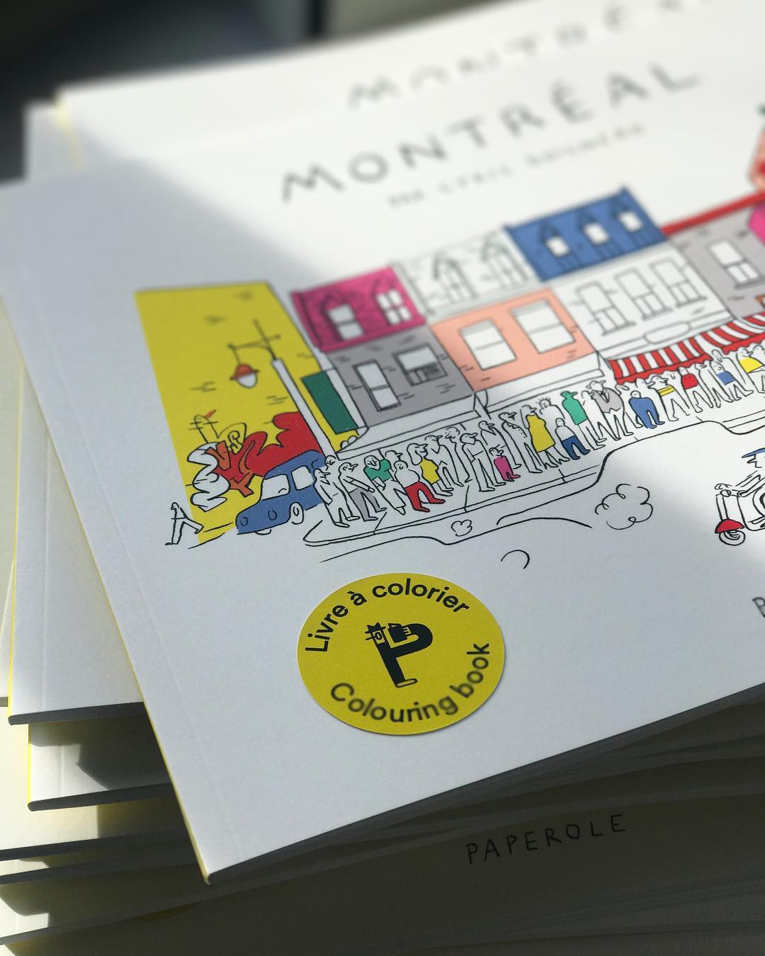 Livre à colorier – Montréal