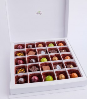 Boîte de chocolats – 25 chocolats Amango