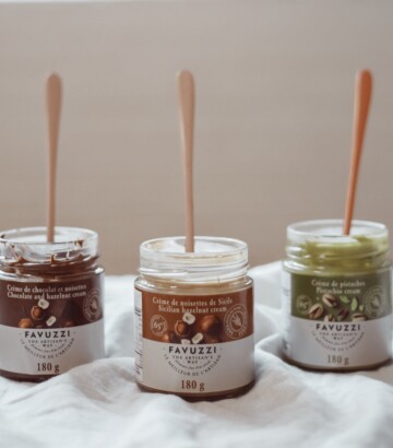 Trio de tartinades – Pistache, noisette & choco-noisette