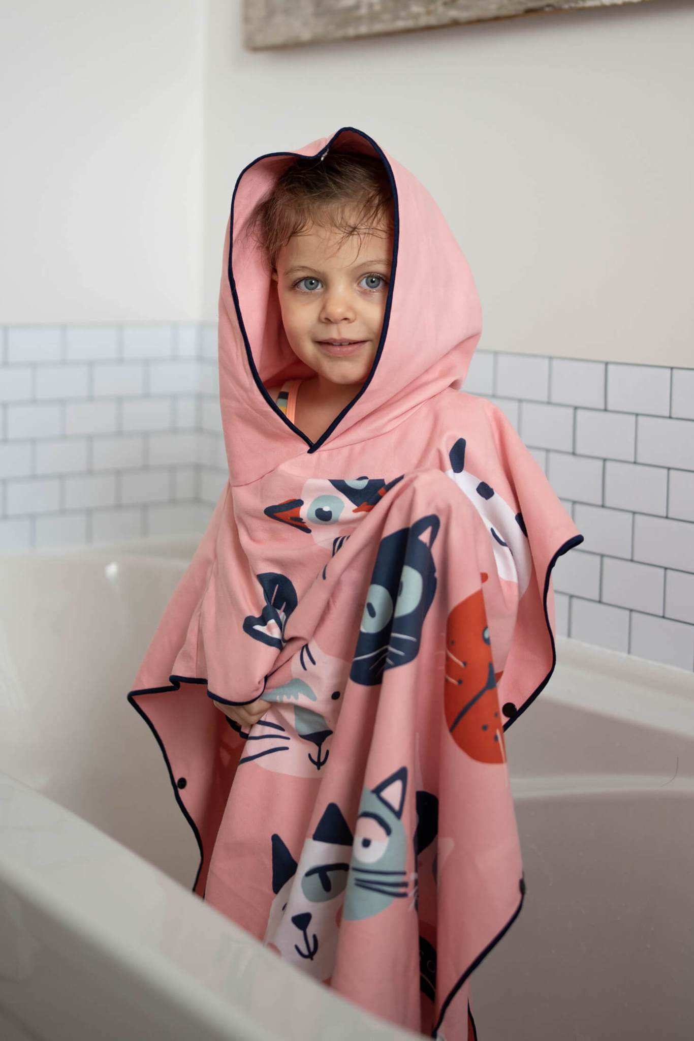 serviette poncho garcon