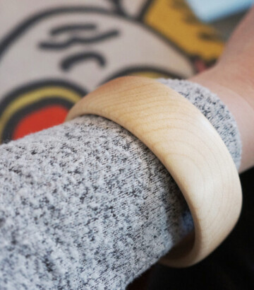 Bracelet en bois – Érable