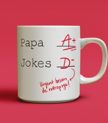 Tasse – Papa A+ Jokes D-