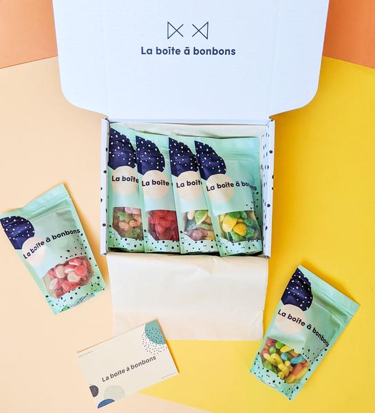 Boîte à bonbons à personnaliser