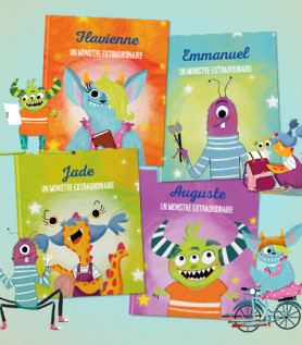Livre personnalisé – Un monstre extraordinaire