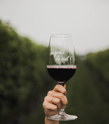 Verre à vin – Ça goûte le ciel