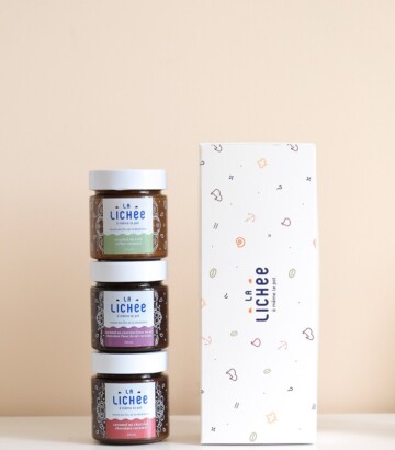 Coffret – Trio de caramels choco-café