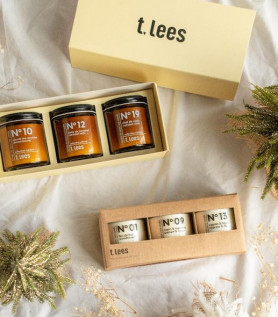 Trio de bougies – 3 thèmes au choix