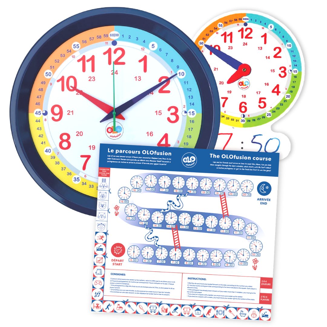 Horloge pour enfant – Trio Futé