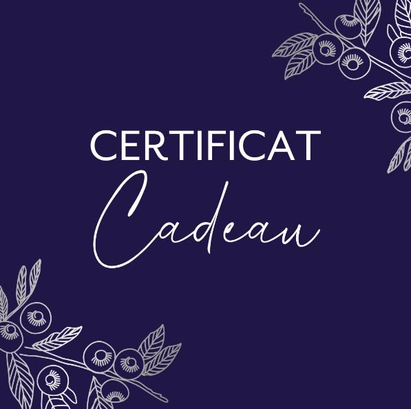 Certificat-cadeau en ligne – Ta Peau Ton Fruit