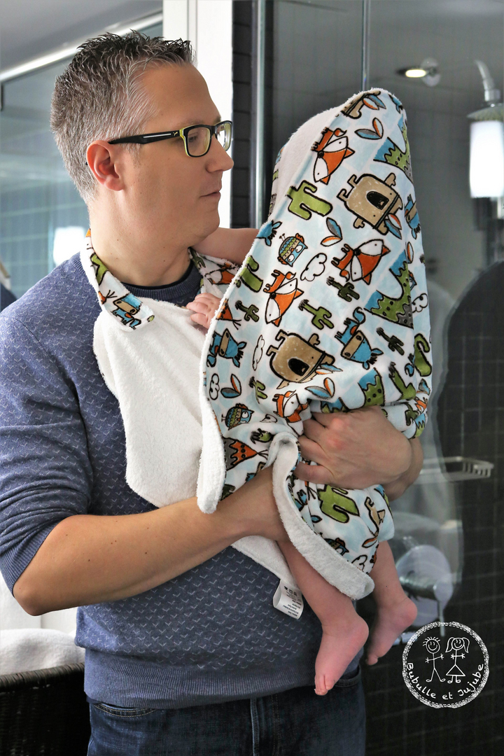 Tablier de bain pour enfants