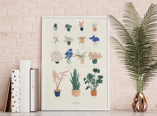 Print des plantes favorites