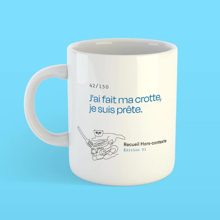 Tasse – J’ai fait ma crotte