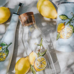 Carafe en verre pour limonade