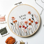 Kit de broderie DIY - Gère-toé