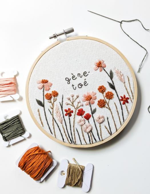 Kit de broderie DIY - Gère-toé