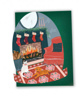 Carte de Noël – Ensemble de 6 cartes